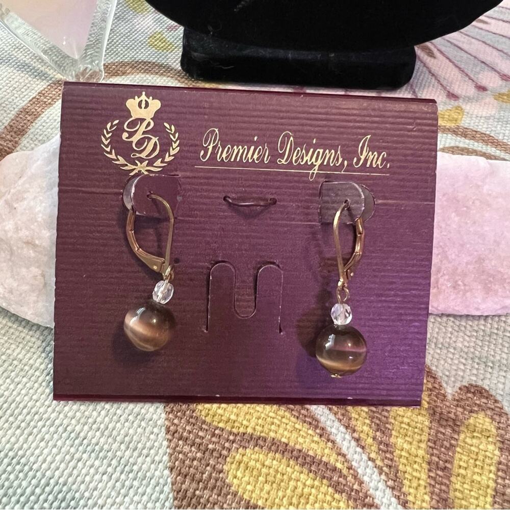 Premier Designs Beaded Earrings NEW - Picture 3 of 6